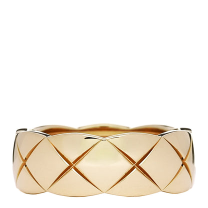 Chanel 18K Yellow Gold Small Coco Crush Ring 50 5.5 3 of 6