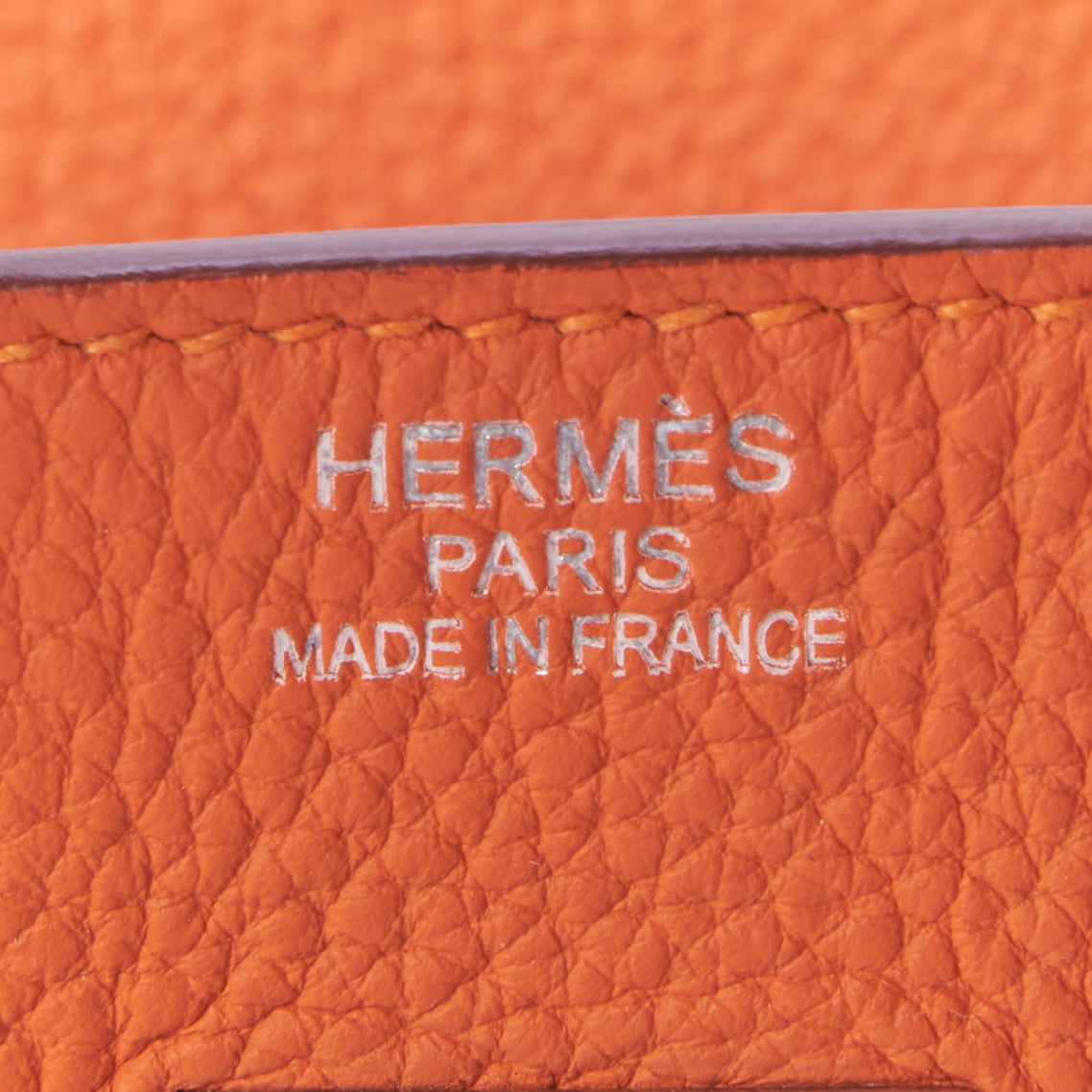 Togo Birkin 35 Orange