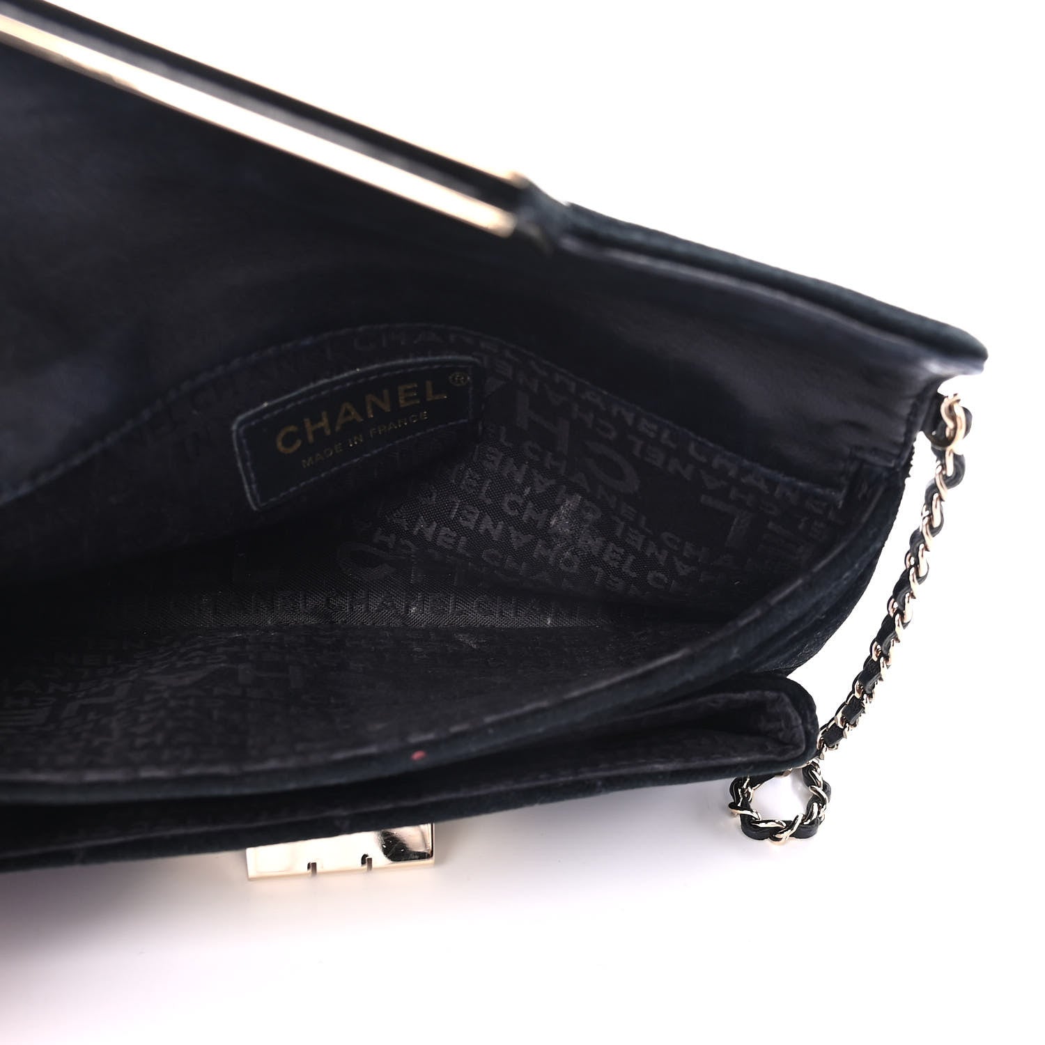 Chanel Velvet Small Mademoiselle Flap Black 4 of 5