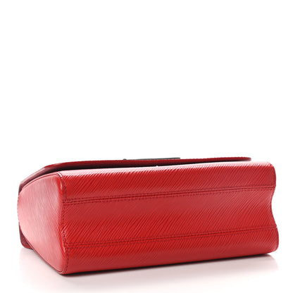 Louis Vuitton Epi Twist Shoulder Bag MM Coquelicot 4 of 10