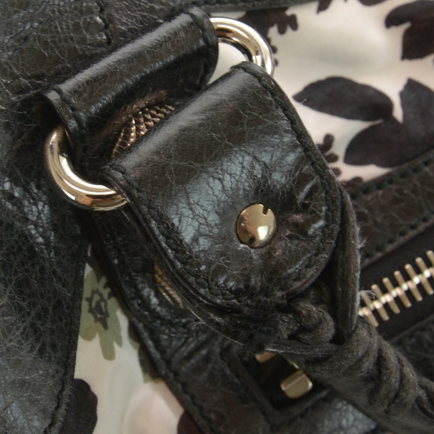 Agneau Floral Giant City Black