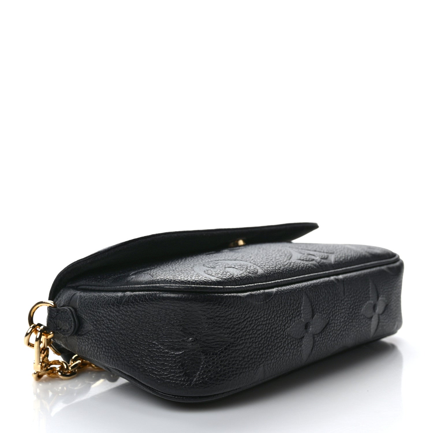 Louis Vuitton Empreinte Monogram Giant Ivy Wallet On Chain Black 4 of 13