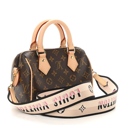 Louis Vuitton Monogram Speedy Bandouliere 20 Black 3 of 10