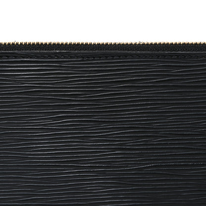 Louis Vuitton Epi Pochette Accessories 24 Black 8 of 10