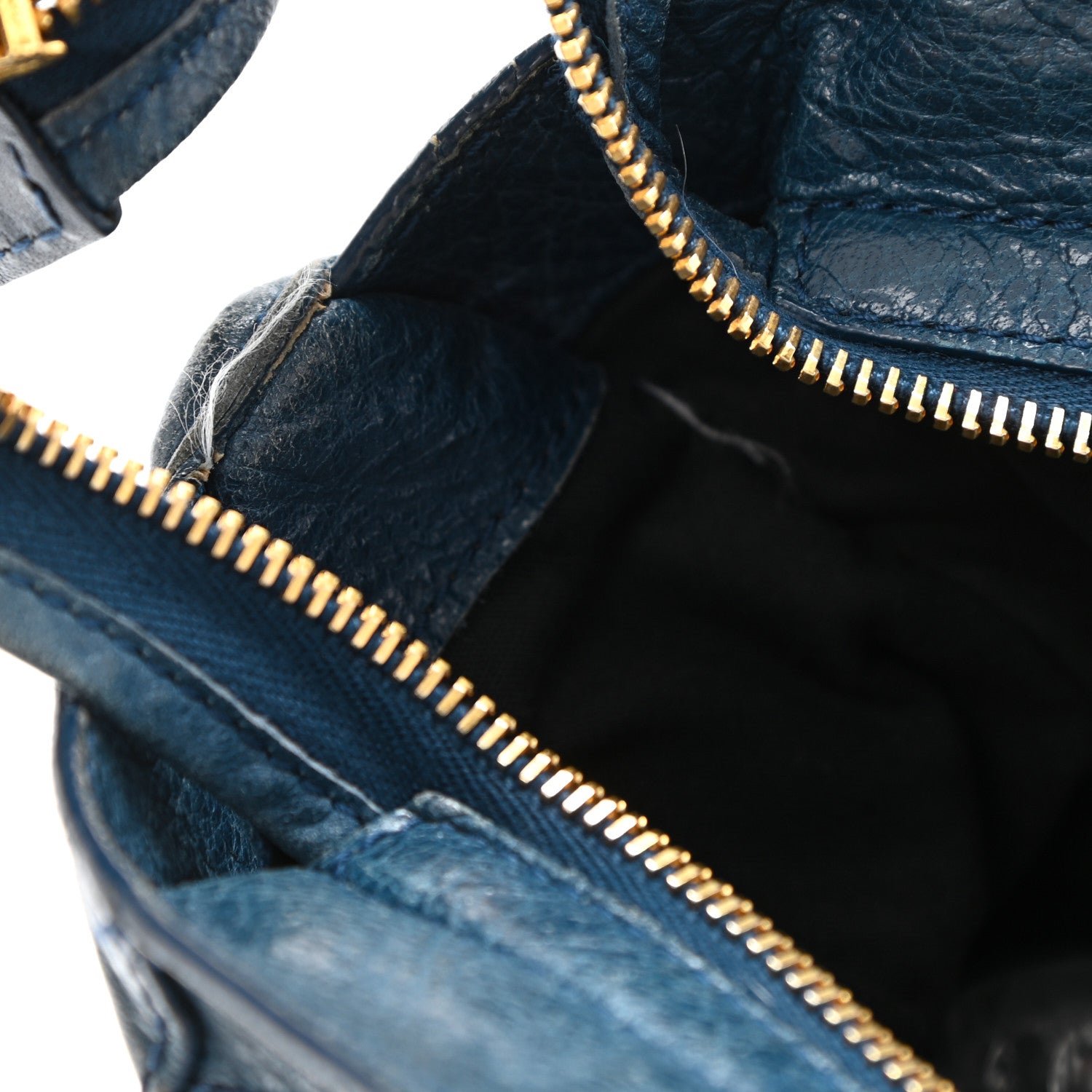 Balenciaga Agneau Giant 12 Gold Hardware City Bleu Mineral 12 of 13