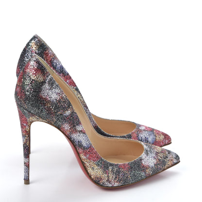 Christian Louboutin Glitter Pigalle Follies 100 Pumps 36 Multi 4 of 8