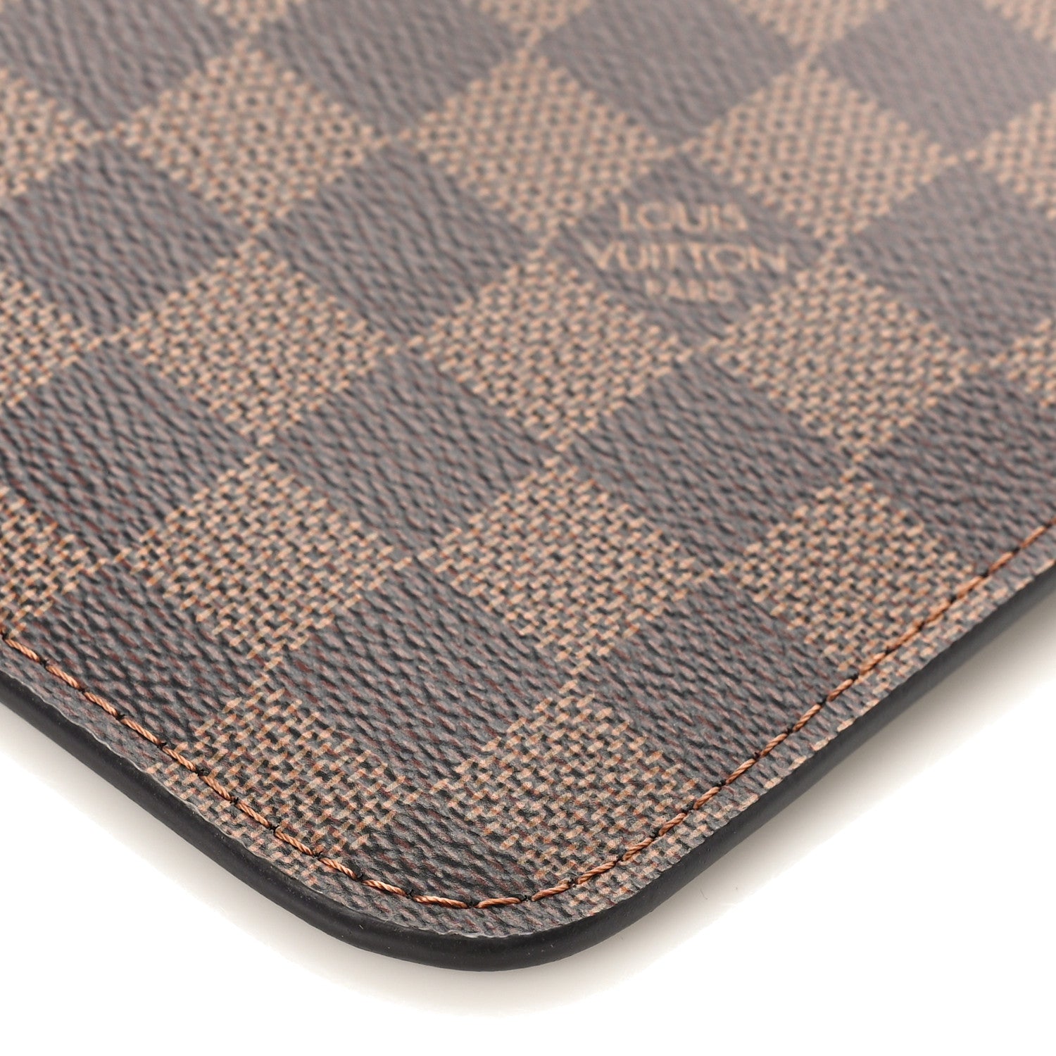 Louis Vuitton Damier Ebene Neverfull MM GM Pochette 8 of 9