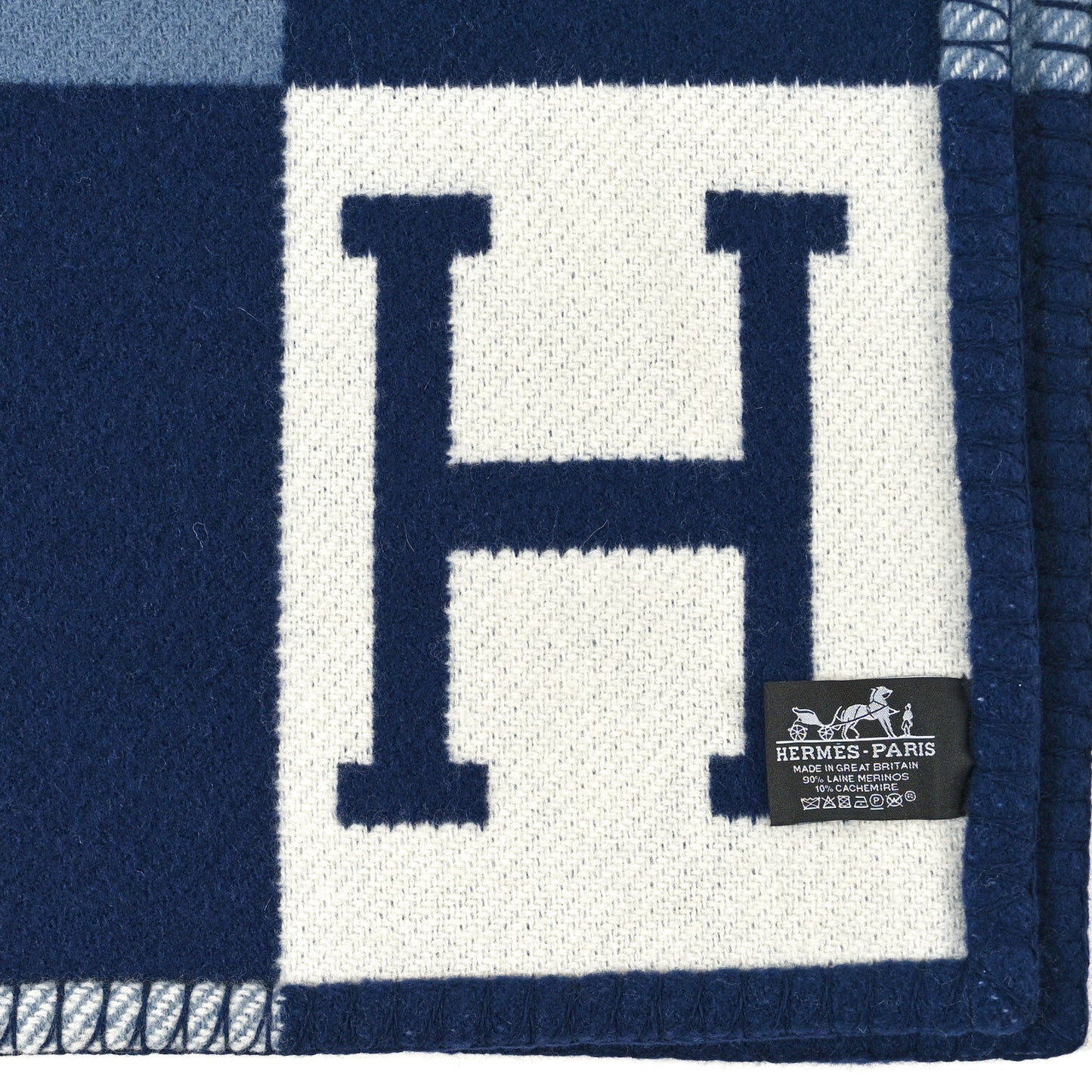 Wool Cashmere Avalon III Blanket Ecru Caban