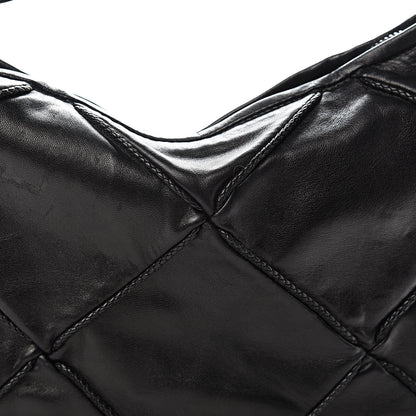 Bottega Veneta Nappa Quilted Medium Veneta Hobo Black 9 of 11