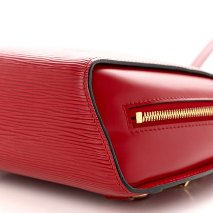 Louis Vuitton Epi Mabillon Backpack Castillan Red 9 of 11