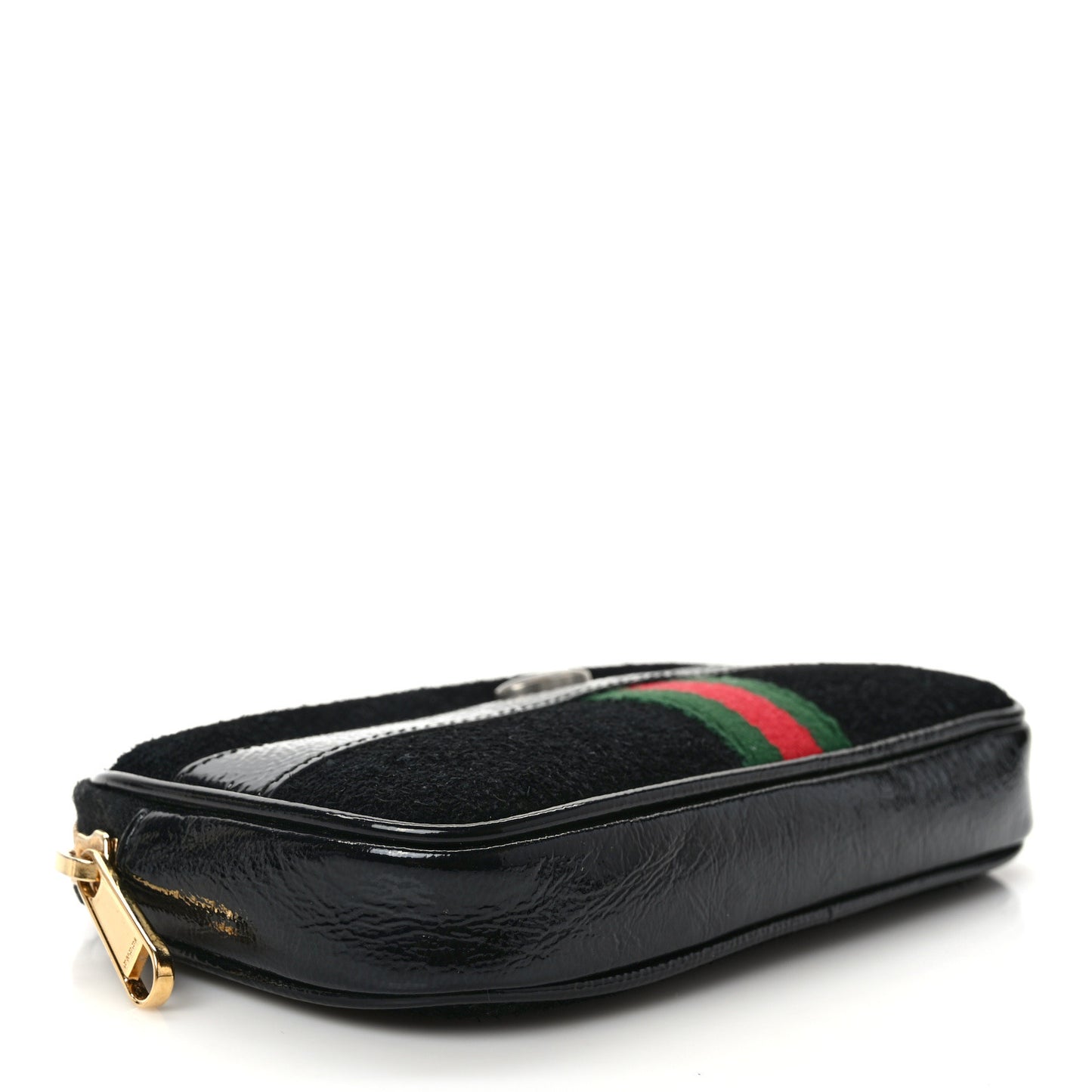 Suede Patent Ophidia Belted iPhone Case 75 30 Black