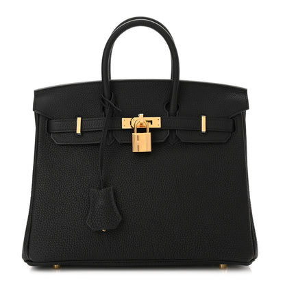 Hermes Togo Birkin 25 Black 1 of 10