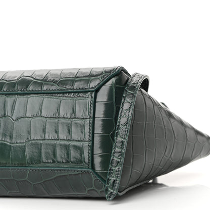 Celine Calfskin Crocodile Embossed Nano Belt Bag Amazone 10 of 10