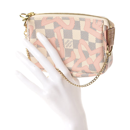 Louis Vuitton Damier Azur Tahitienne Mini Pochette Accessories 2 of 8