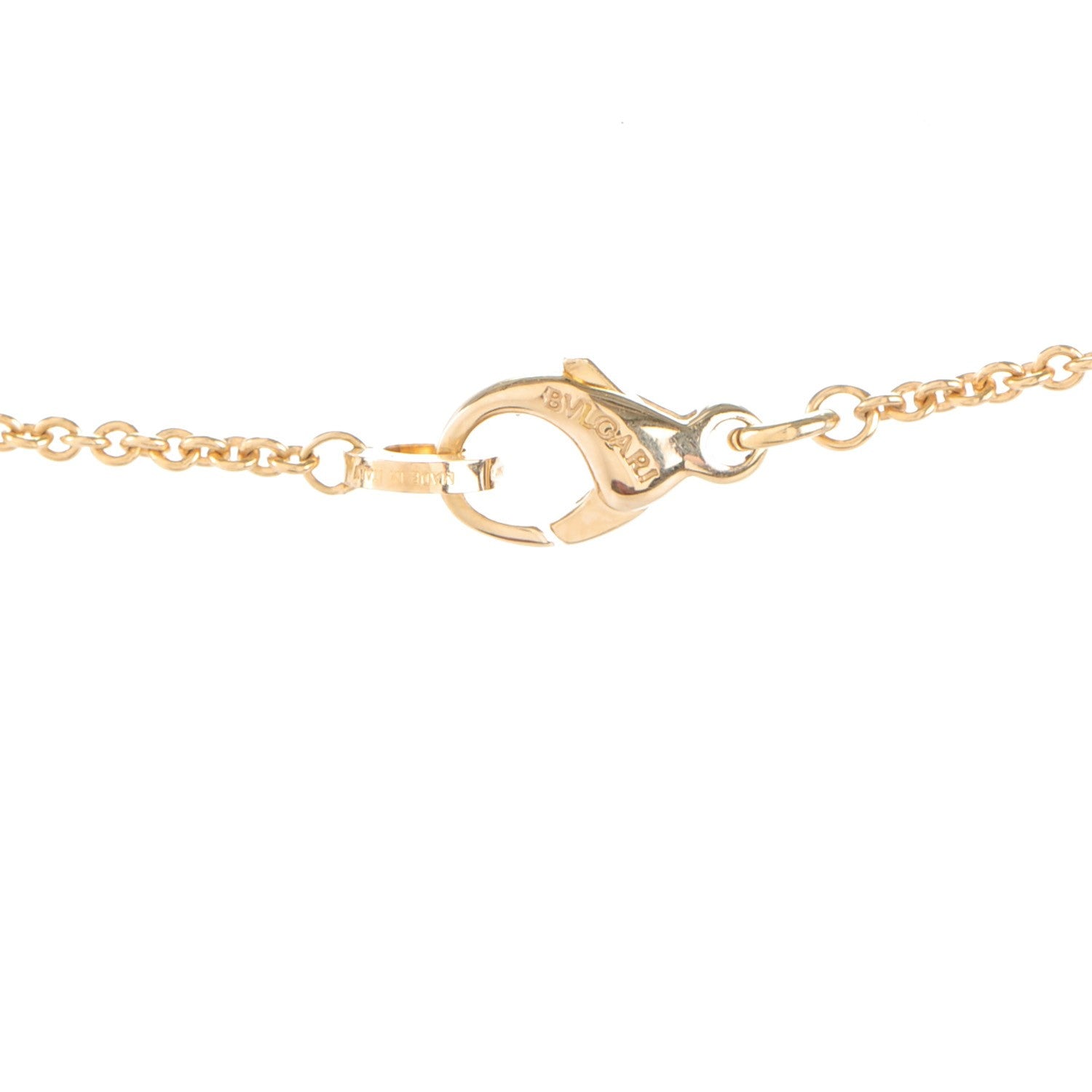Bulgari BULGAR 18K Yellow Gold Adjustable B.Zero1 Pendant Necklace 3 of 4