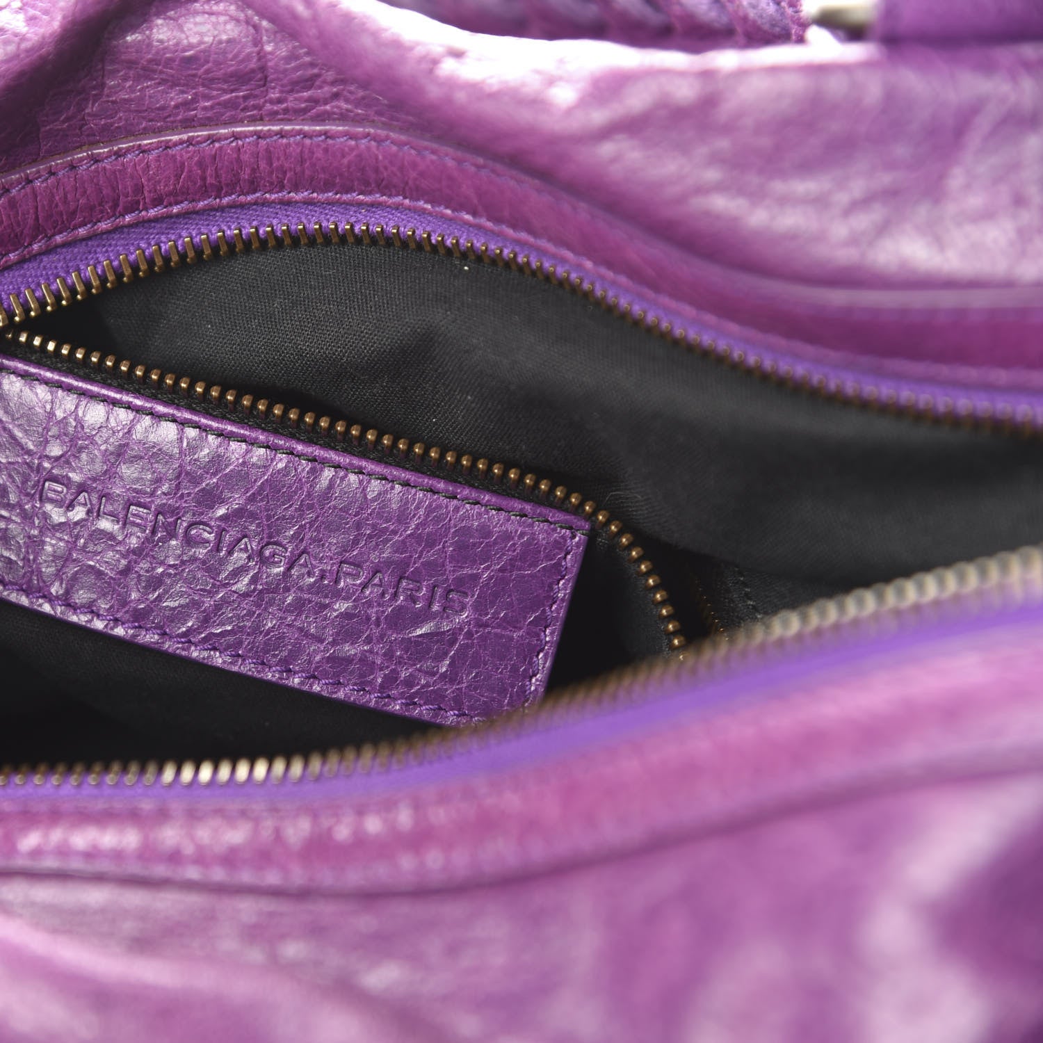Balenciaga Agneau Classic Hardware Boston Ultraviolet 9 of 11