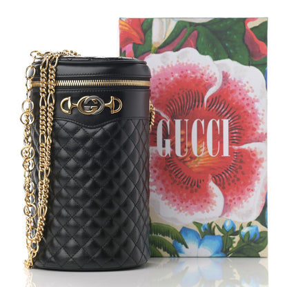 Gucci Calfskin Trapuntata Zumi Belt Bag Black 11 of 11