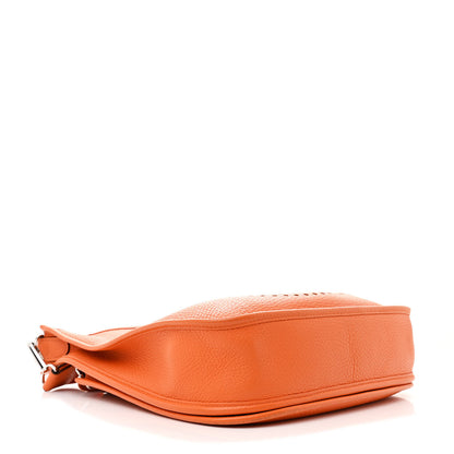 Hermes Taurillon Clemence Evelyne III PM Orange 4 of 13