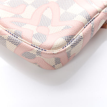 Louis Vuitton Damier Azur Tahitienne Mini Pochette Accessories 9 of 13
