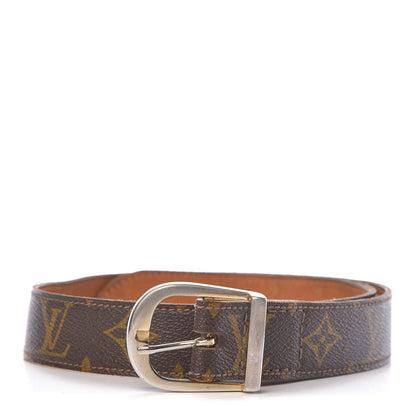 Louis Vuitton Monogram Saks Fifth Avenue Ellipse Belt 24 1 of 10