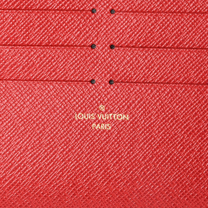 Louis Vuitton Calfskin Felicie Card Holder Insert Cherry 6 of 6