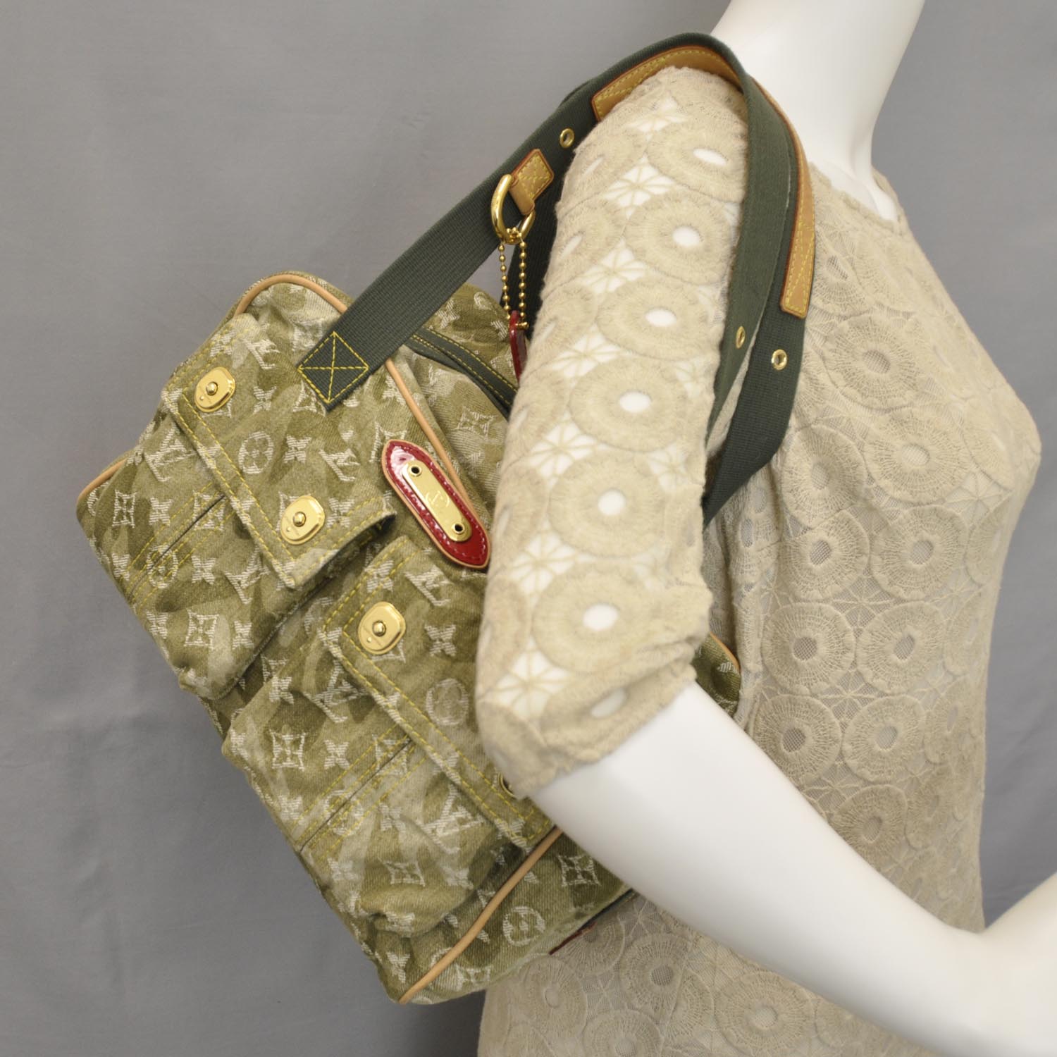 Louis Vuitton Denim Monogramouflage Jasmine 2 of 11