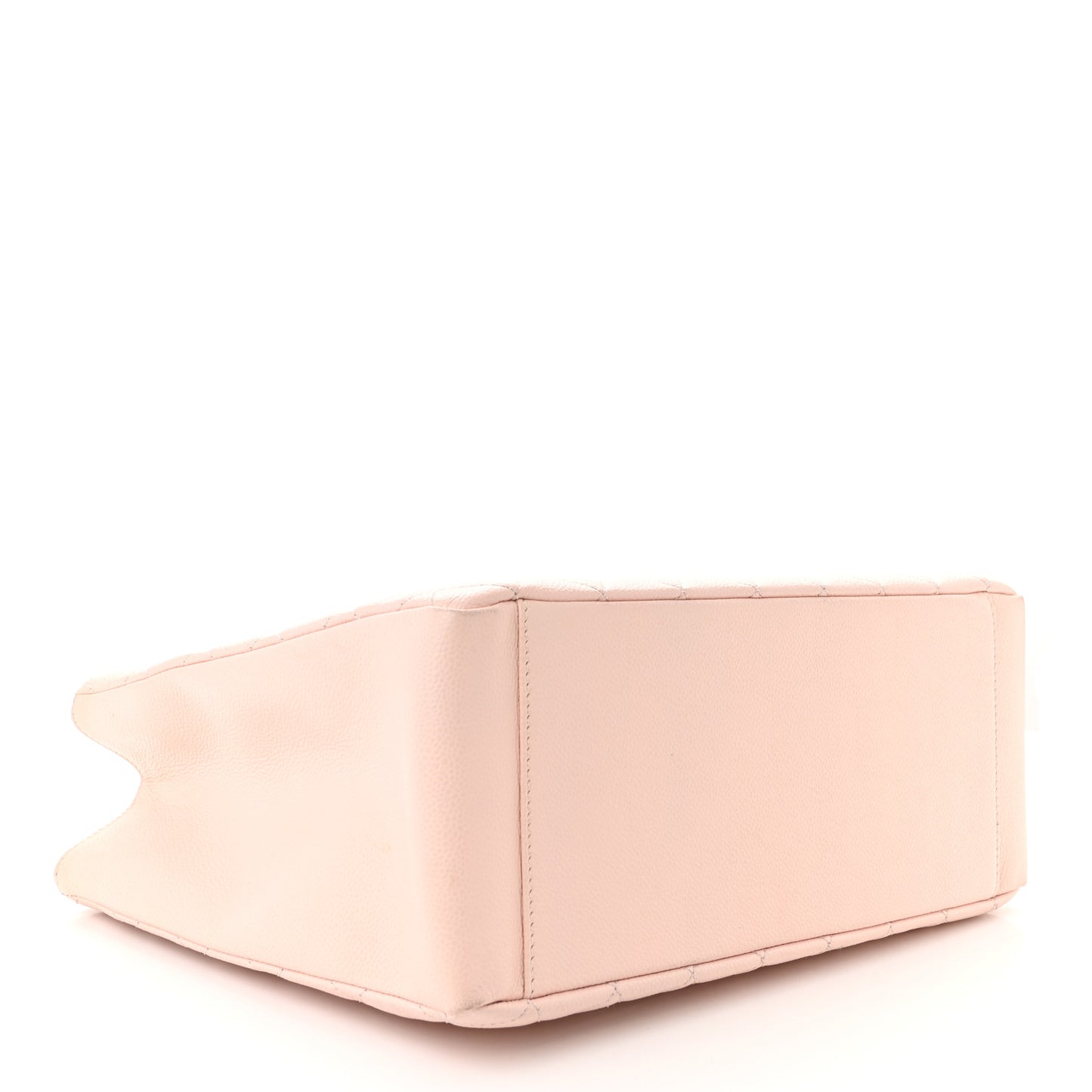 Caviar Quilted Grand Shopping Tote GST Light Pink
