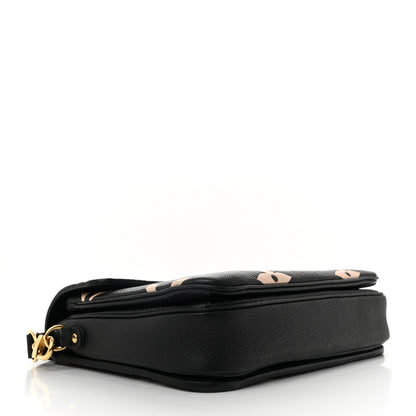 Louis Vuitton Empreinte Monogram Giant Pochette Metis Black Beige 7 of 23