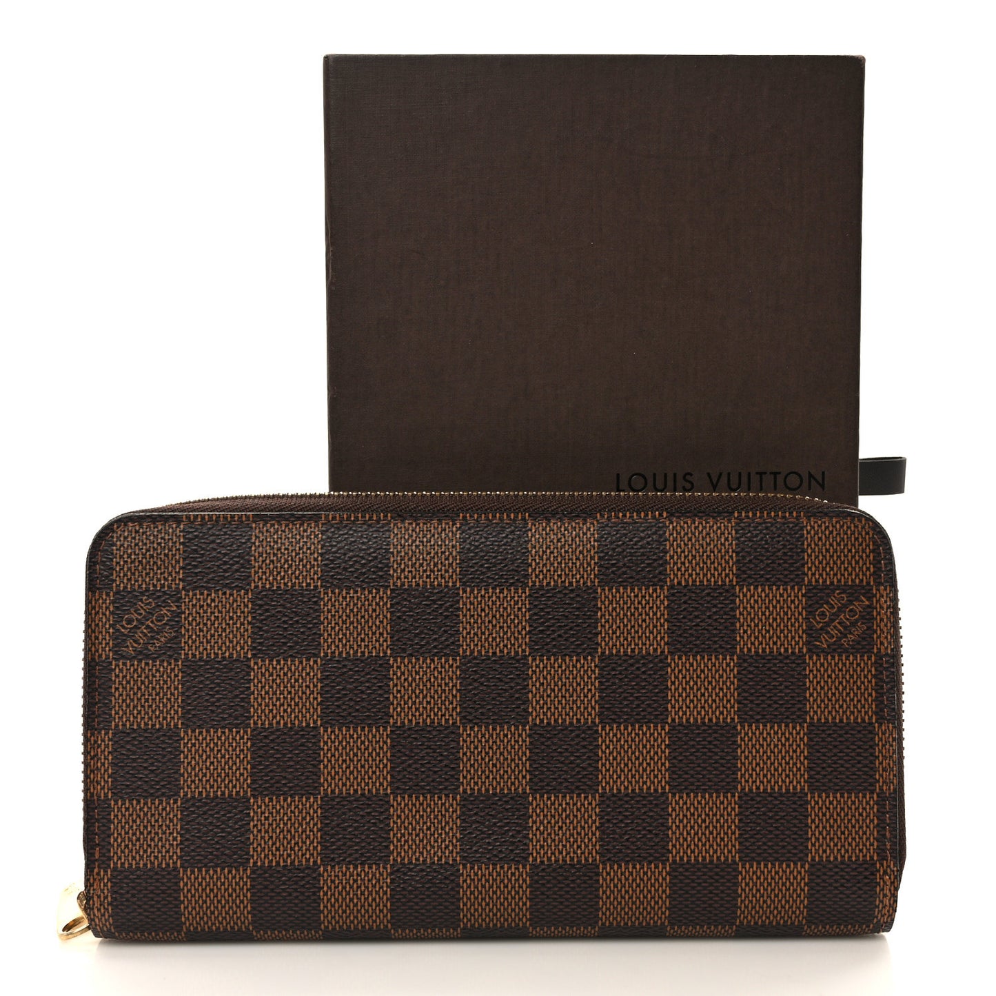 Damier Ebene Zippy Wallet