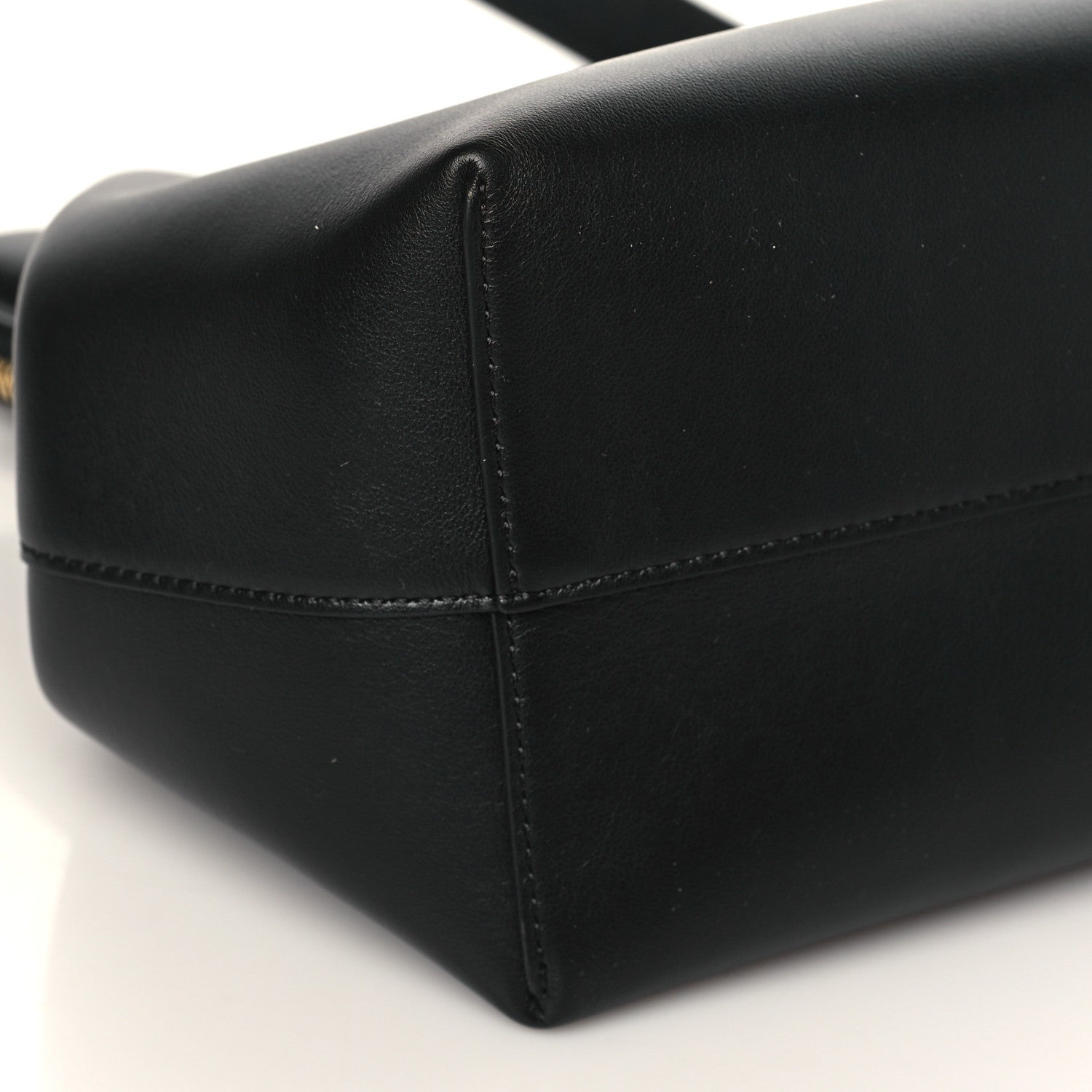 Mansur Gavriel Calfskin M Frame Clutch Black 8 of 9