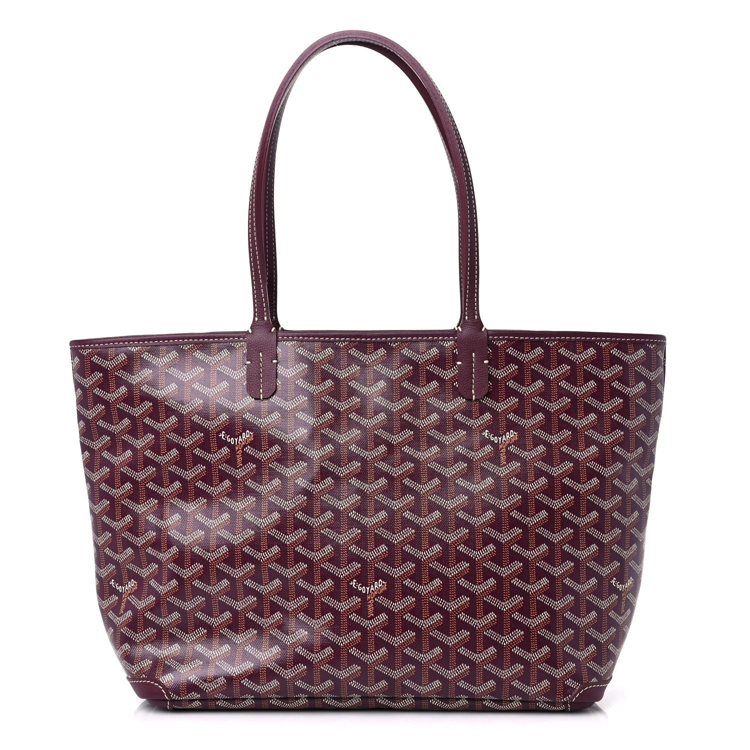 Goyard Goyardine Artois PM Burgundy 1 of 8