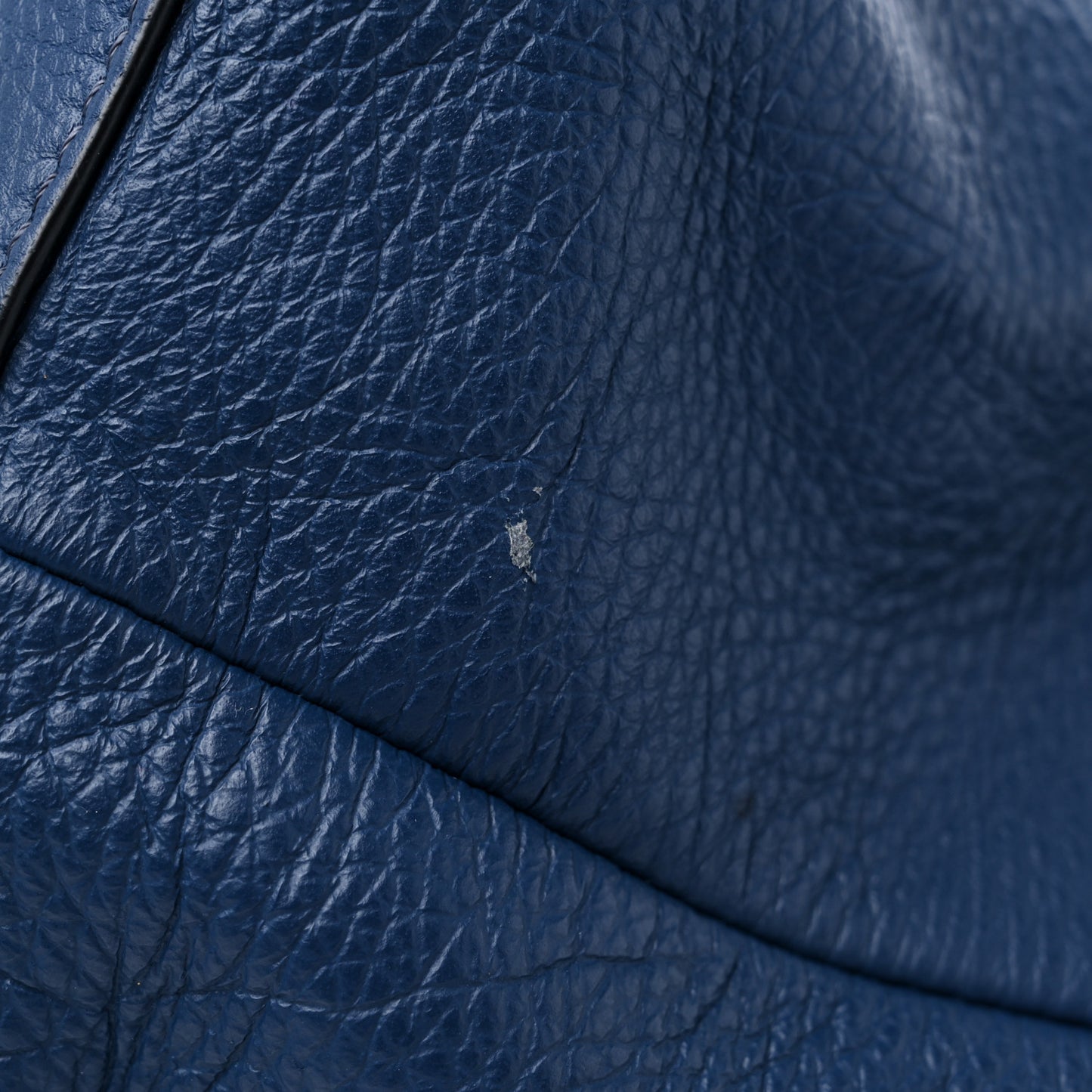 Calfskin Large New Marcie Tote Royal Navy