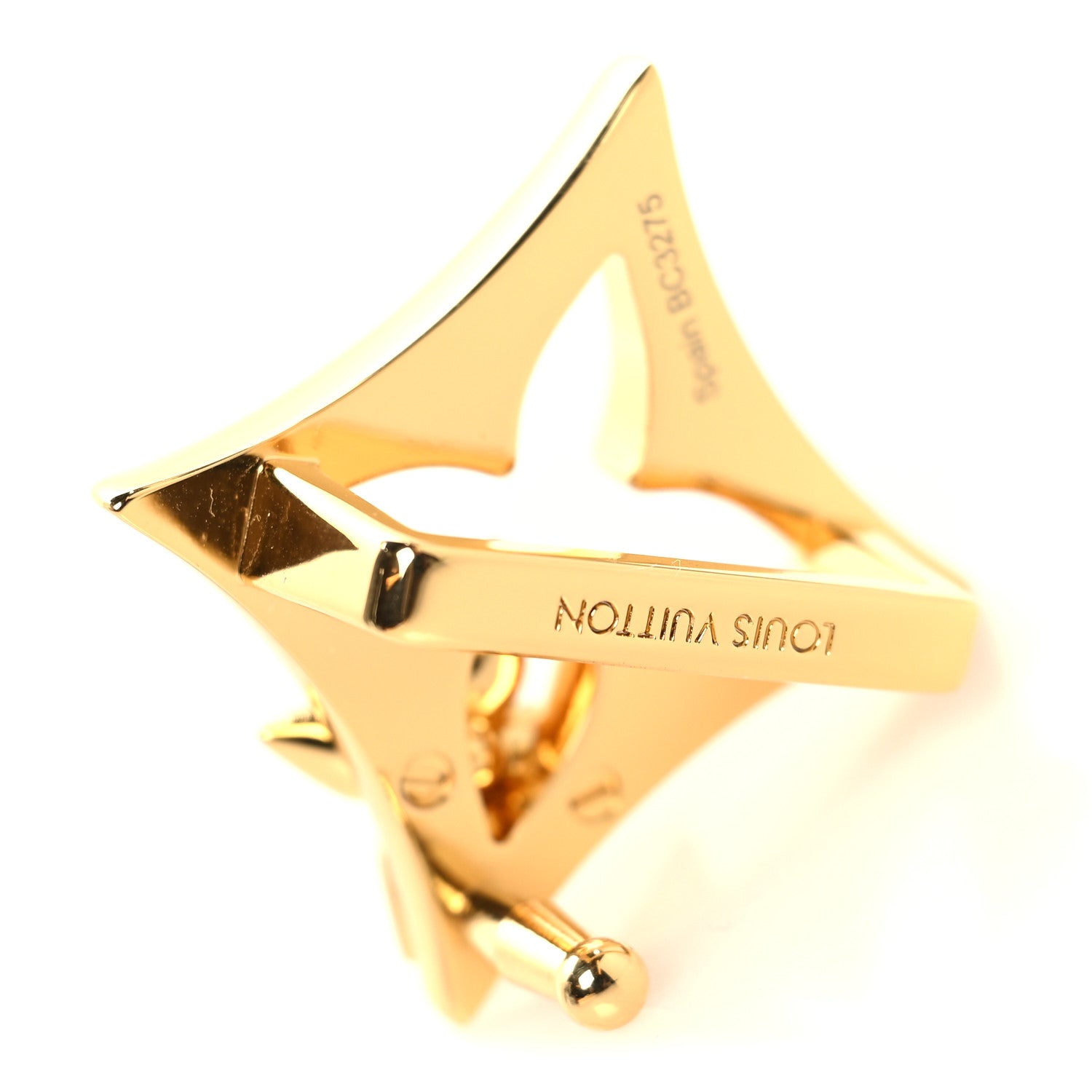 Louis Vuitton Monogram Empreinte 20mm Flowergram Reversible 80 32 Belt Cream 5 of 7
