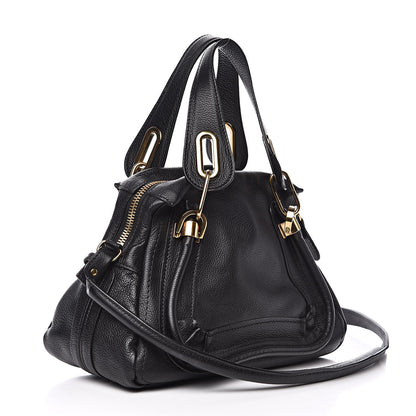 Chloe Calfskin Small Paraty Black 3 of 13