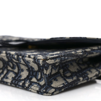 Christian Dior Oblique Saddle Belt Bag Blue 8 of 8