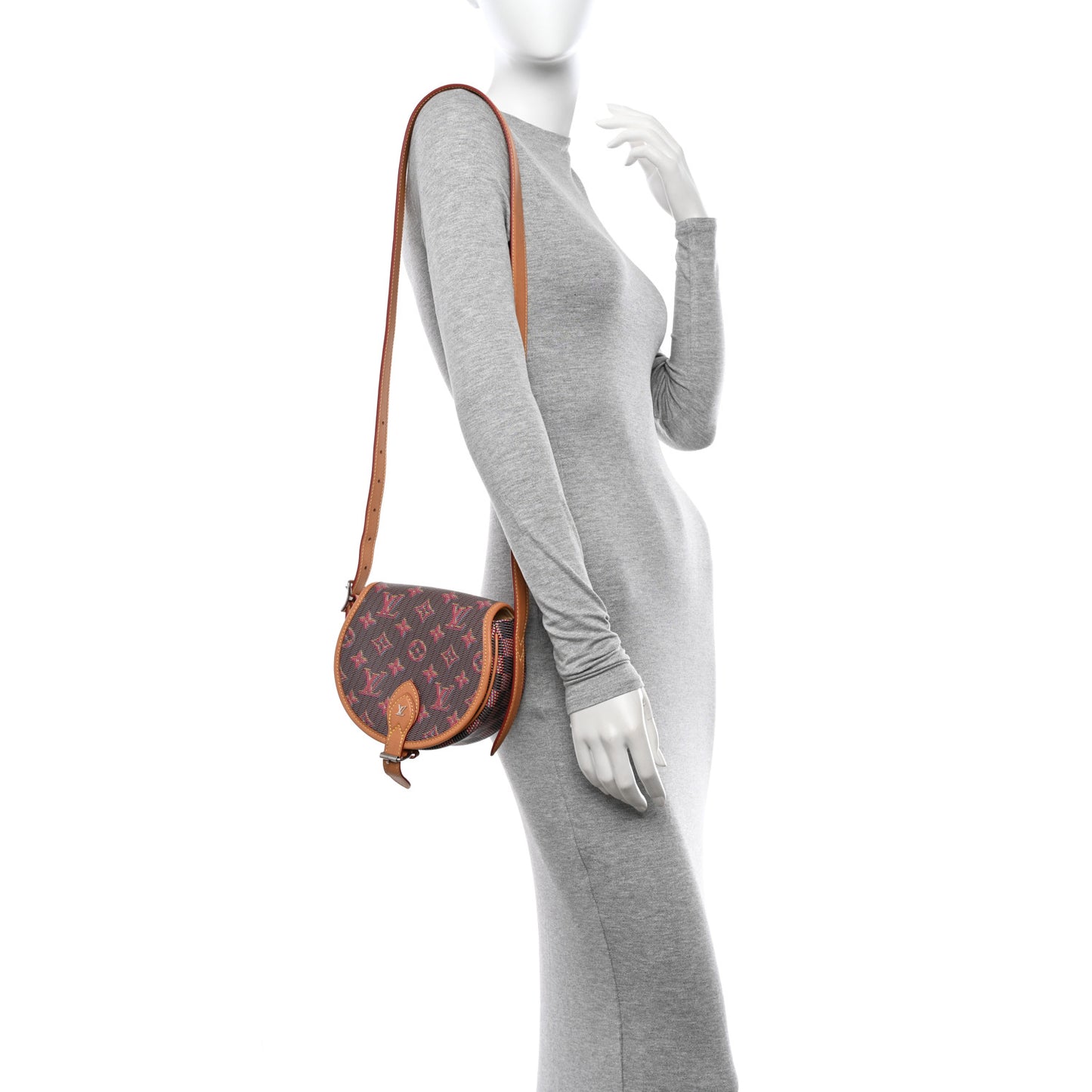 Monogram LV Pop Tambourin Rose