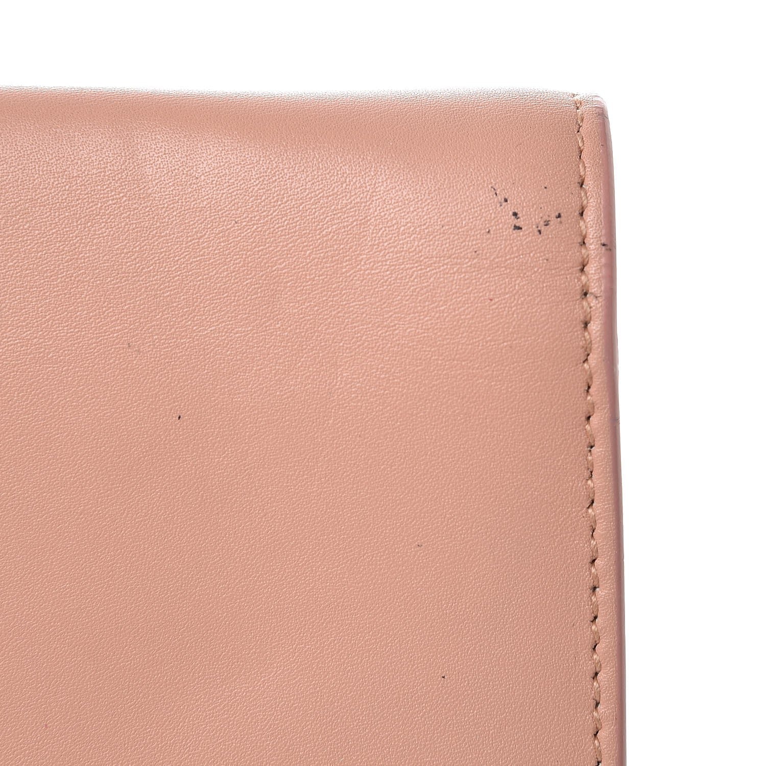 Saint Laurent Calfskin Classic Monogram Cassandre Clutch Blush 11 of 12