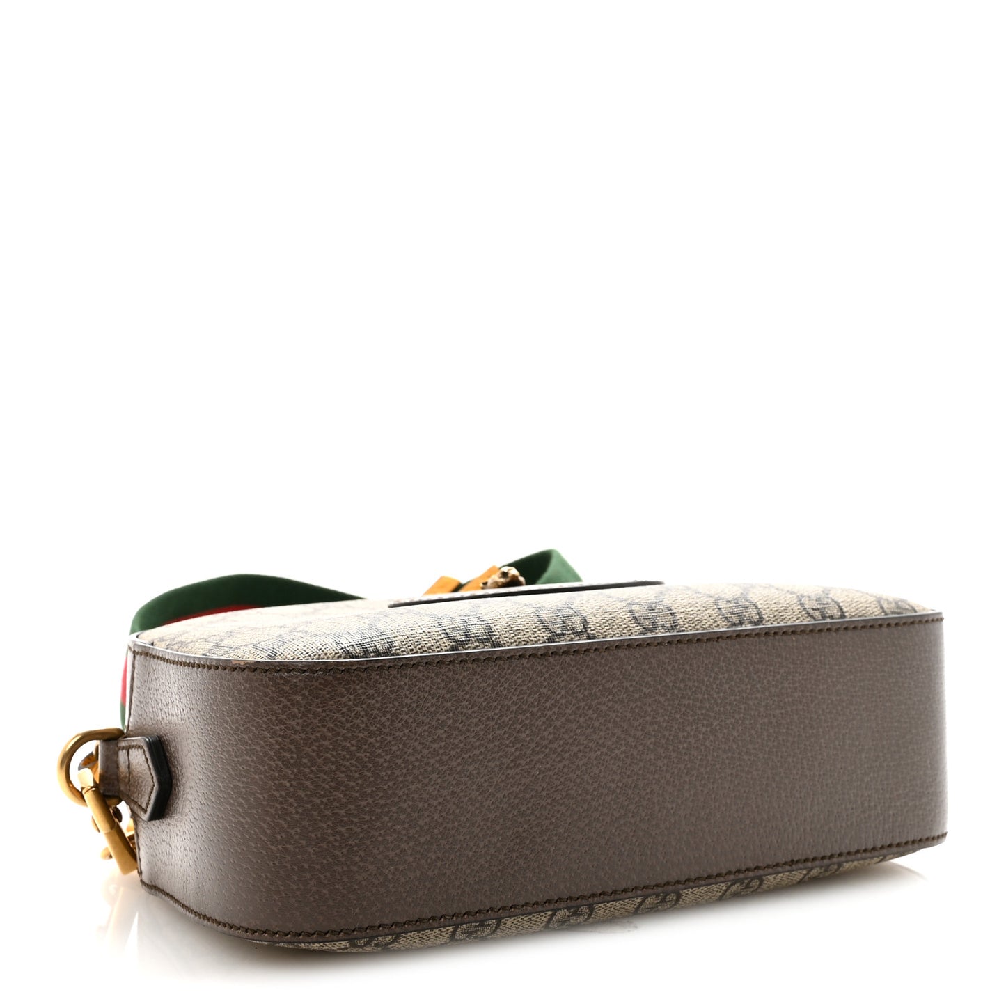 GG Supreme Monogram Web Neo Vintage Shoulder Bag Beige New Acero Crop