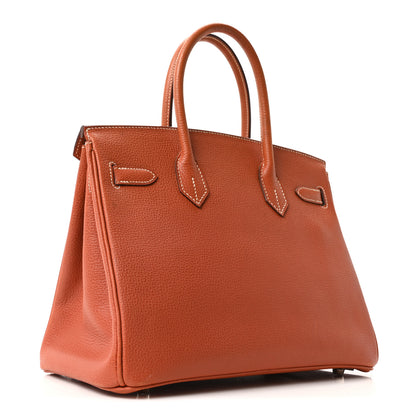 Hermes Vache Liegee Birkin 30 Brique 3 of 10