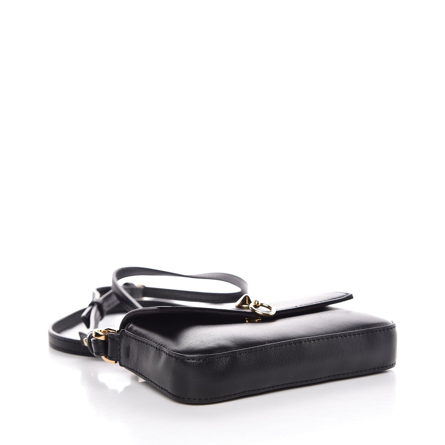 Shiny Nappa Micro By The Way Crossbody Black
