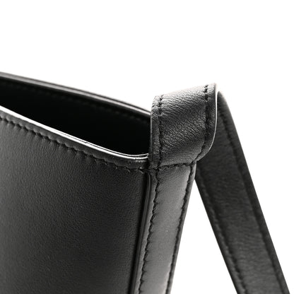 Celine Smooth Calfskin Small Cuir Triomphe Bucket Bag Black 13 of 14