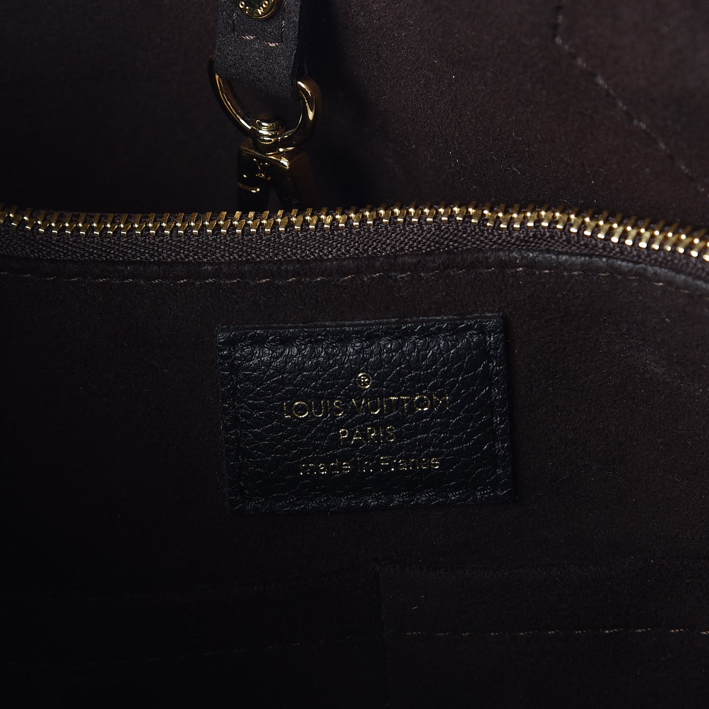 Calfskin Monogram Kimono Tote PM Black