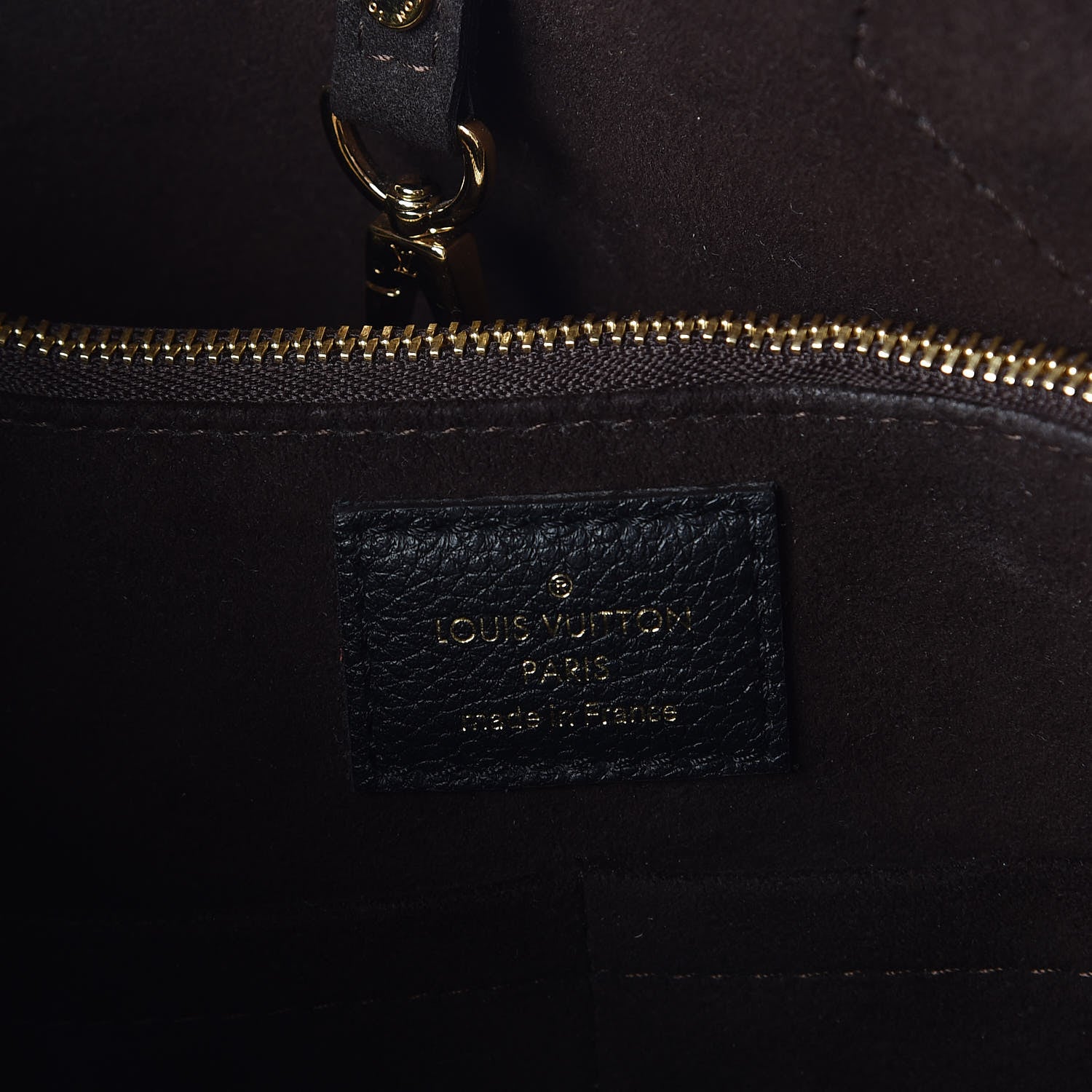 Louis Vuitton Calfskin Monogram Kimono Tote PM Black 11 of 12