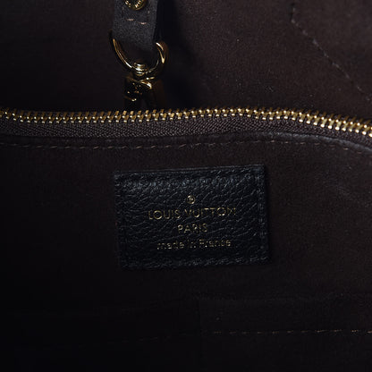 Louis Vuitton Calfskin Monogram Kimono Tote PM Black 11 of 12