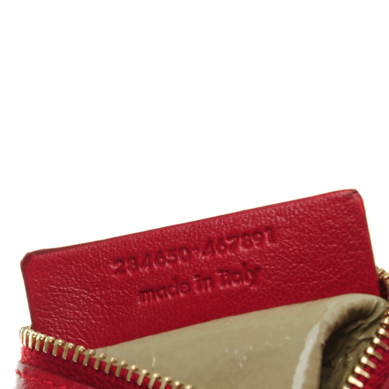 Saint Laurent Patent Lambskin Medium Neo Double Reversible Tote Beige Red 10 of 14