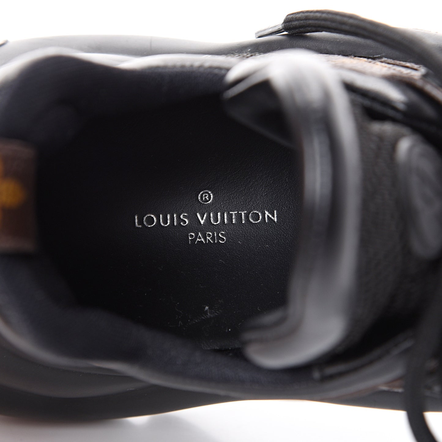 Calfskin Patent Monogram LV Archlight Sneakers 36.5 Black