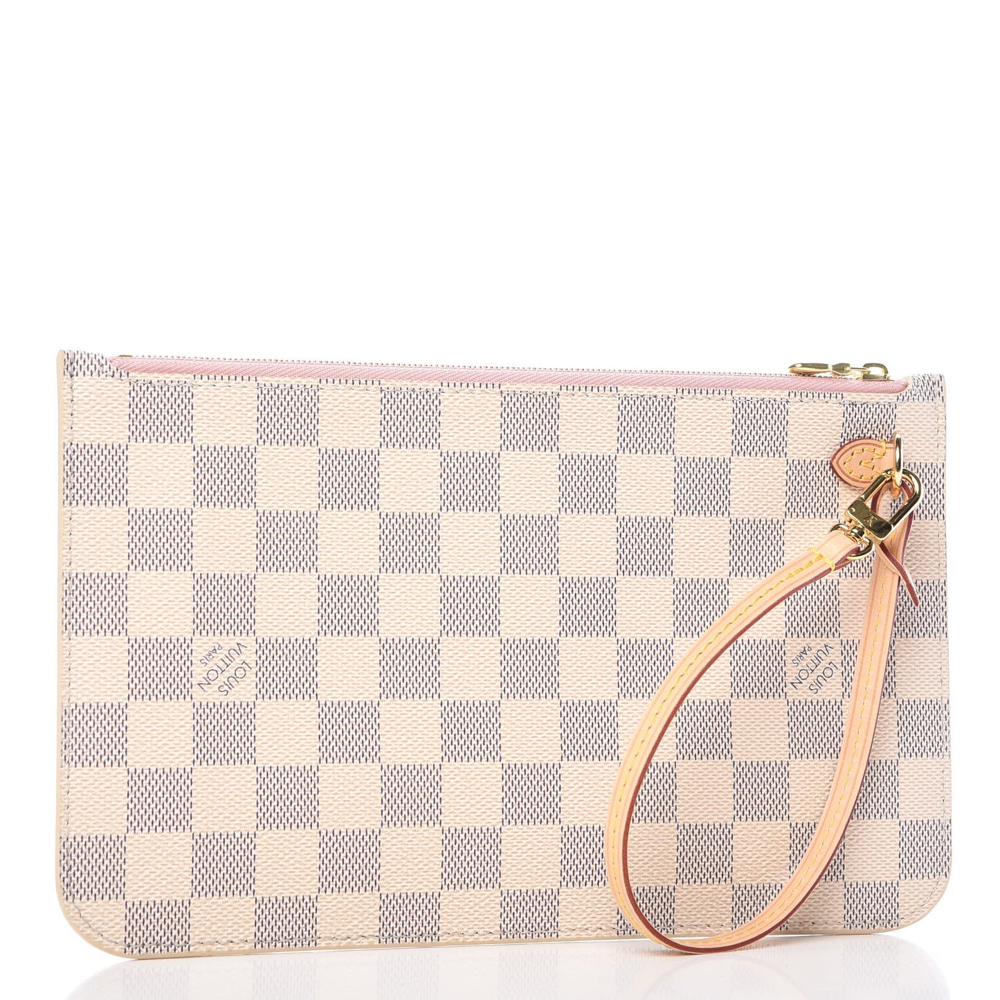 Damier Azur Neverfull MM GM Pochette Rose Ballerine