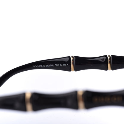 Gucci Bamboo Effect Sunglasses GG 3508/S Black 6 of 7