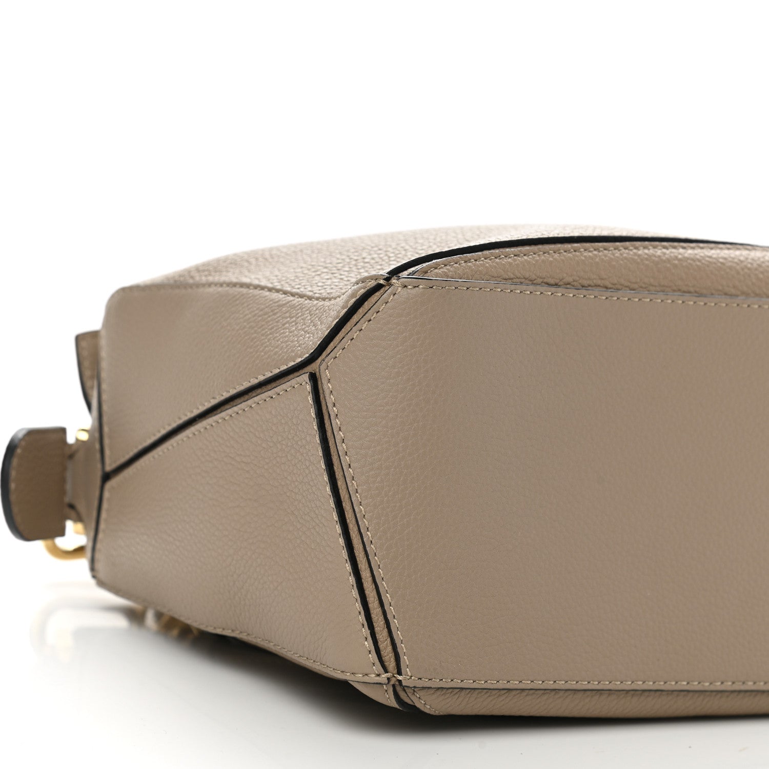 Loewe Grained Calfskin Small Puzzle Bag Sand 8 of 9
