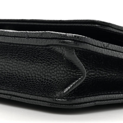 Chanel Caviar Quilted Wallet on Chain WOC Black 9 of 12